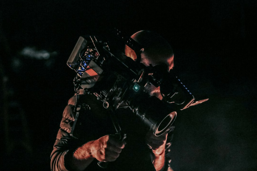 Camera operator portrait
